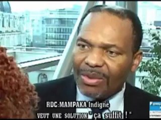 Occupation de la RDC, Bertin Mampaka dit: "ça suffit!"