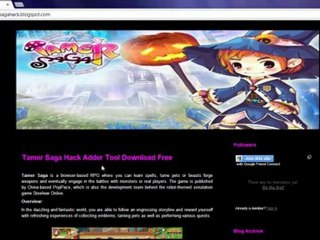 tamer saga hack tool
