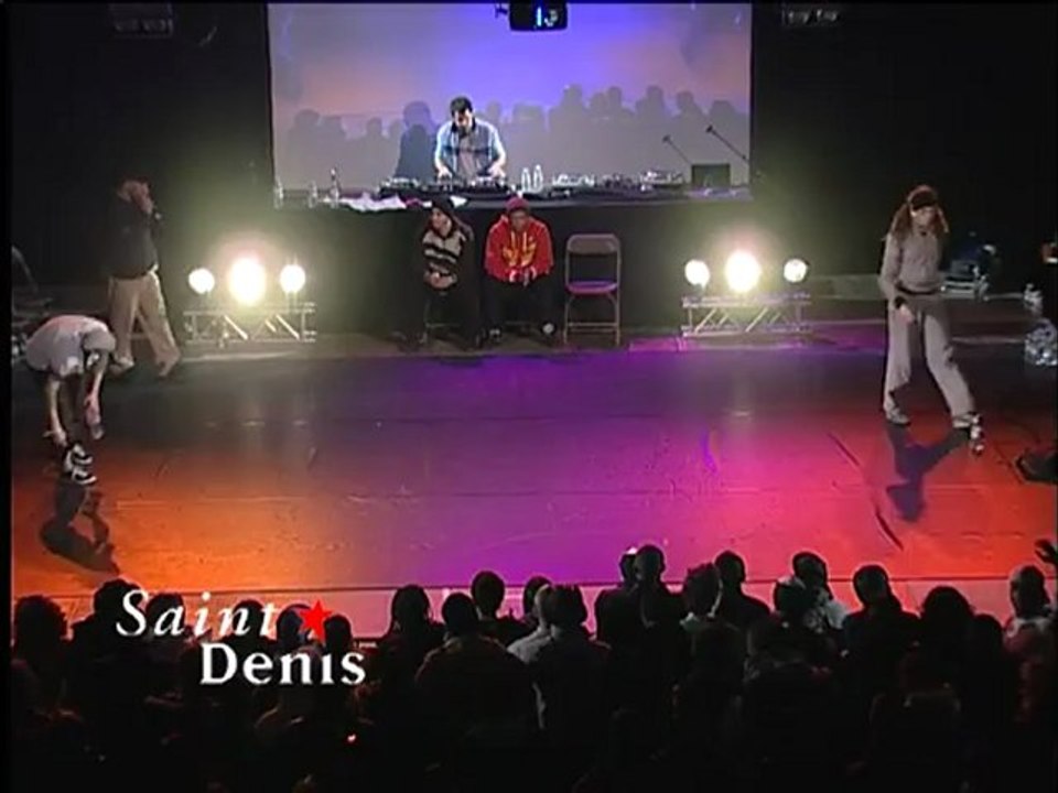 Battle de Saint-Denis finale bgirls-Festival Hip-Hop et des cultures urbaines 2008