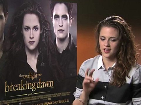 Kristen Stewart Interview The Twilight Saga: Breaking Dawn - Part 2