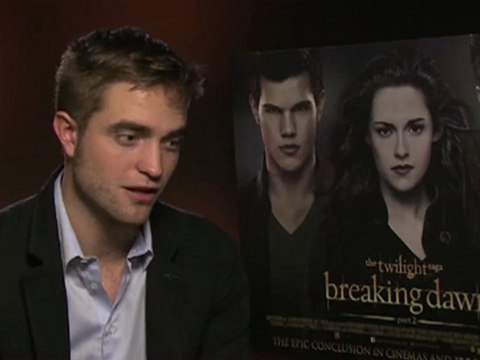 Robert Pattinson Interview The Twilight Saga: Breaking Dawn - Part 2