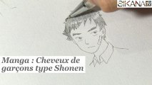 Manga : Dessiner les cheveux d'un héros de shonen - HD