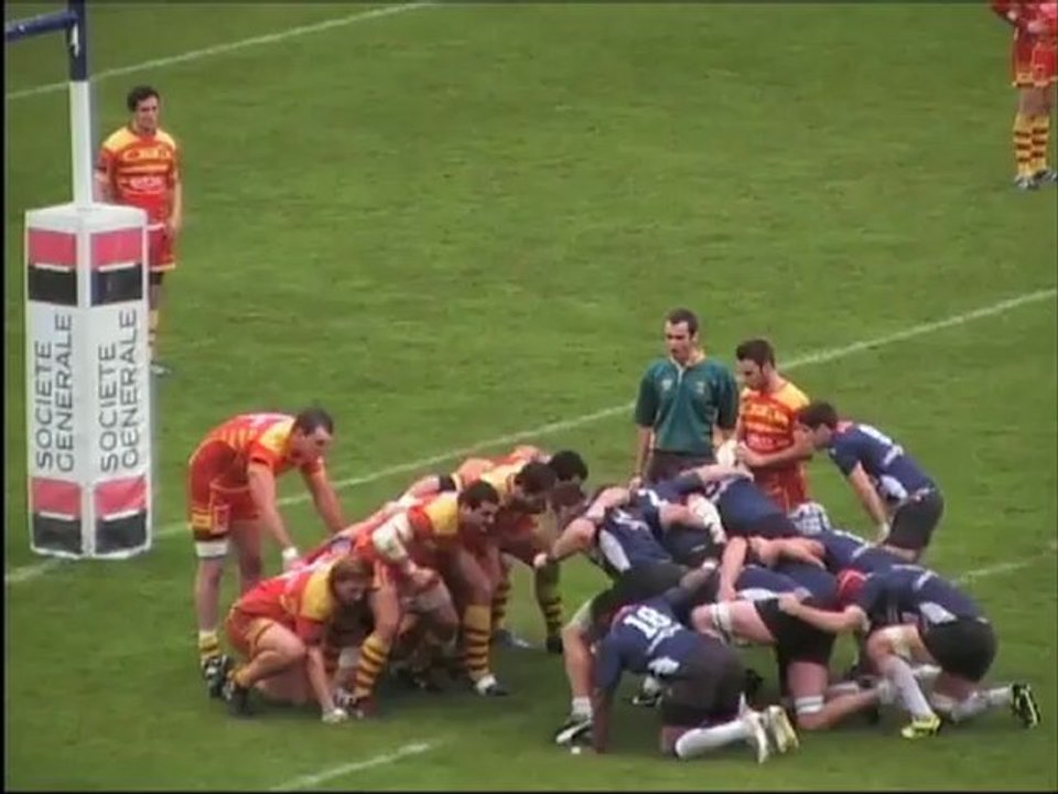 Résumé SU Agen - USA Perpignan (espoirs)