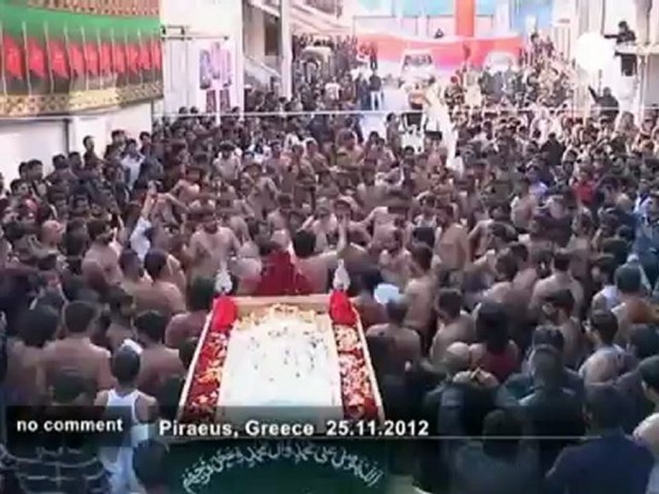 Greek Shiites mark the day of Ashura - no comment