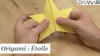 Origami : Comment faire une étoile en papier ? - HD