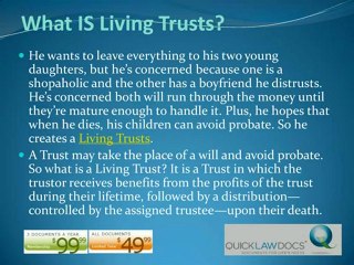 Living Trusts Documents Online