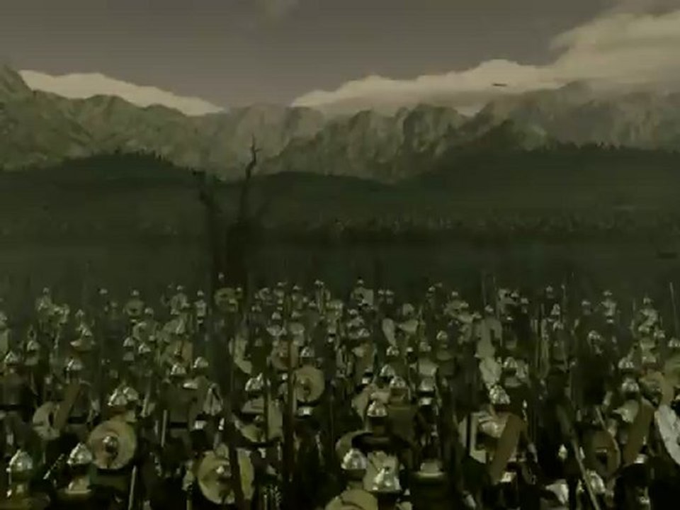 Scène de bataille (crowd simulation)