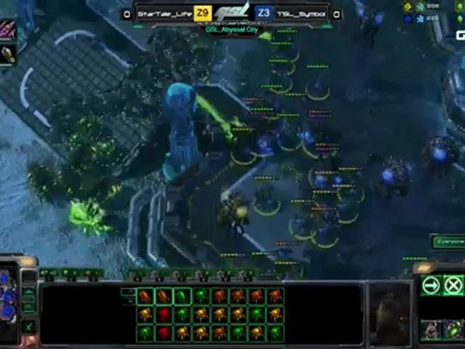 2012 GSL S5 CodeS RO16 StarTale_Life[Z] VS TSL_Symbol[Z] Set1
