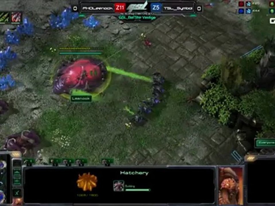 2012 GSL S5 CodeS RO16 FXO_Leenock[Z] VS TSL_Symbol[Z] Set1