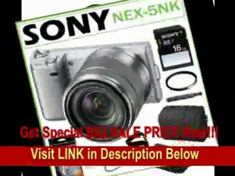 [REVIEW] Sony NEX-5NK/S 16.1MP Compact Interchangeable Lens Digital Camera in Silver with 18-55mm Lens + Sony 16GB SDHC + Sony Case + Lens Filter + Accessory Kit