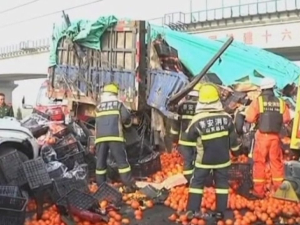 Seven dead in multiple China car crashes