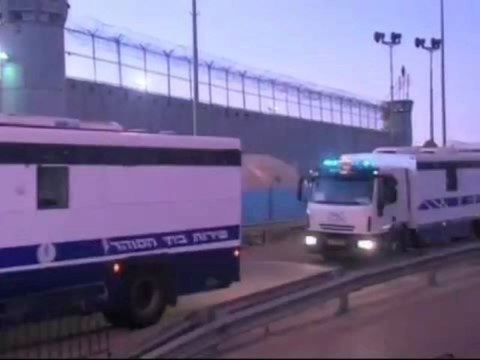 Convoi de prisonniers palestiniens