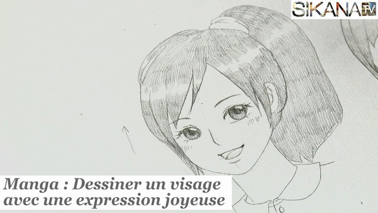 Manga Dessiner Un Personnage Joyeux Hd Video Dailymotion