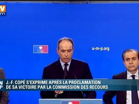 Présidence de l'UMP : Copé ne peut concevoir que Fillon continue ses poursuites judiciaires
