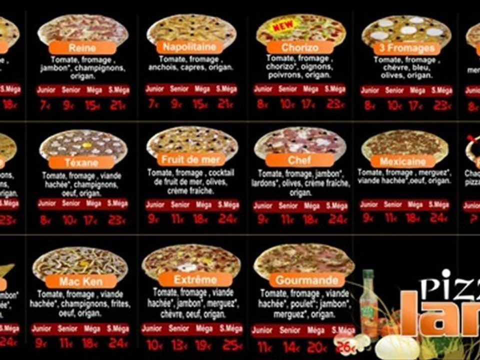 PIZZALAND livraison gratuite de pizzas PAVILLY, BARENTIN ... 0235614768 pizzeria,panini, flammekueche