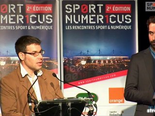 Cérémonie de remise des prix Sport Numericus 2012