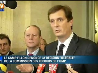 Présidence de l'UMP : "Jamais Fillon ne se fera l'artisan de la division de l'UMP"