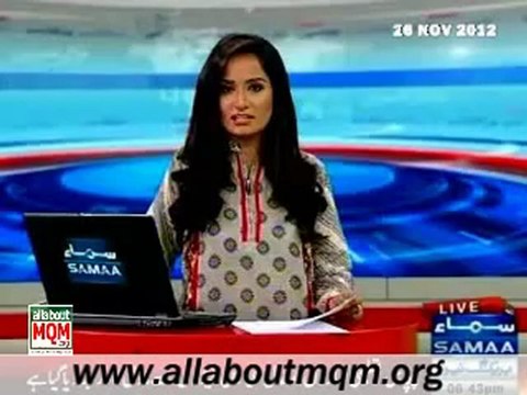 Altaf Hussain praises workers and office-bearers & elected representatives of MQM for selfless services on Youm-e-Ashur