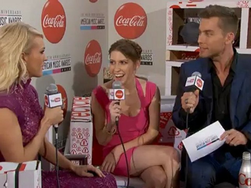 Carrie Underwood Red Carpet Interview AMA 2012