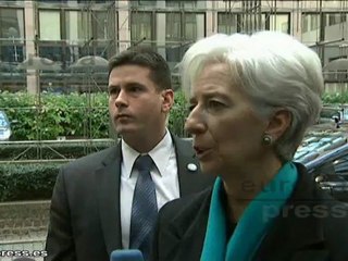 Lagarde: "Lo importante es que el acuerdo sea creíble"
