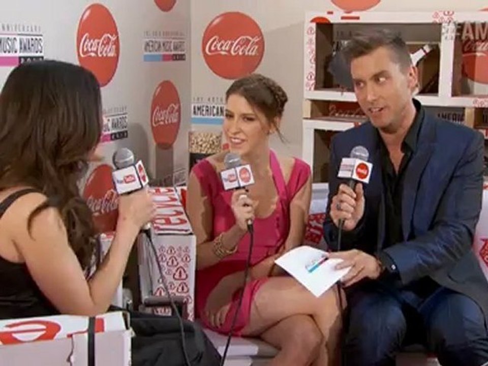 Lucy Hale Red Carpet Interview AMA 2012