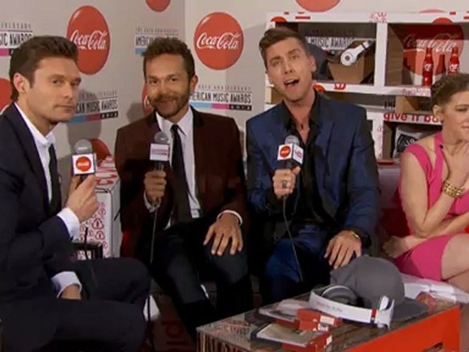 Ryan Seacrest Red Carpet Interview AMA 2012