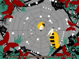 Rin Kagamine  Aku No Musume [Daughter Of Evil] (  Sub Español)