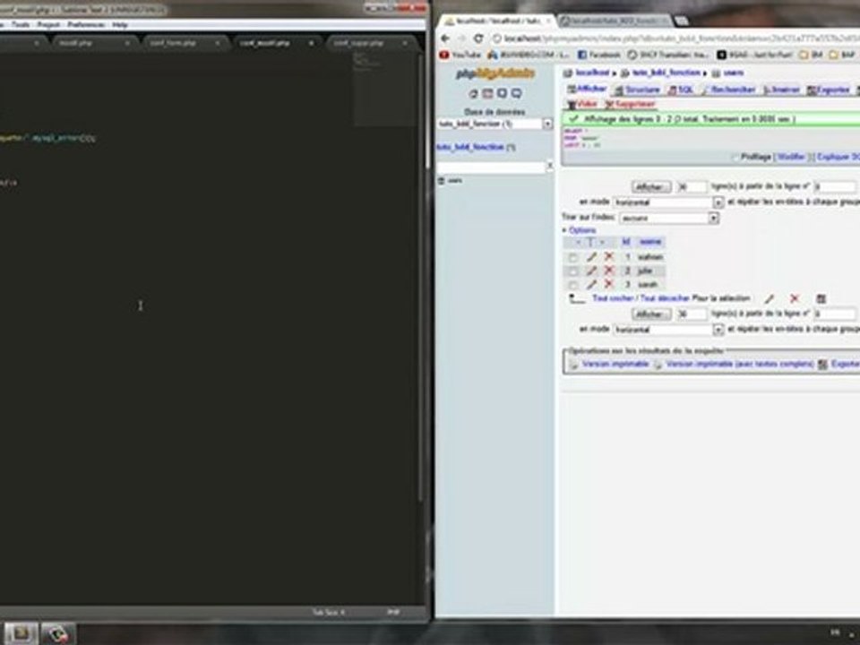 Créatiim - Comment utiliser les requêtes SQL "UPDATE" et "DELETE" en PHP
