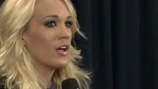 Carrie Underwood's Behind-the-Scenes Interview at the 2012 AMAs