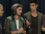 Behind-the-Scenes Interview With The Wanted at the AMAs 2012