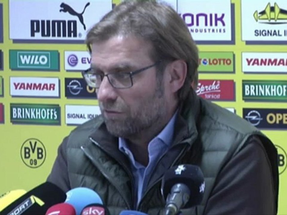 Jürgen Klopp über die Problemfälle beim BVB