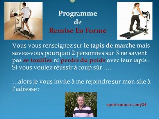 Tapis de marche fitness attitudes