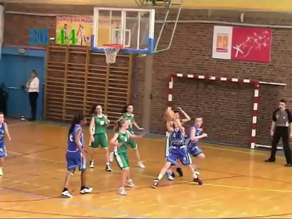 Basket U17 F Olivet en déplacement à Bihorel 25 11 12