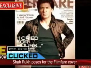 Shah Rukh Khan @iamsrk - Filmfare cover photoshoot - november 2012