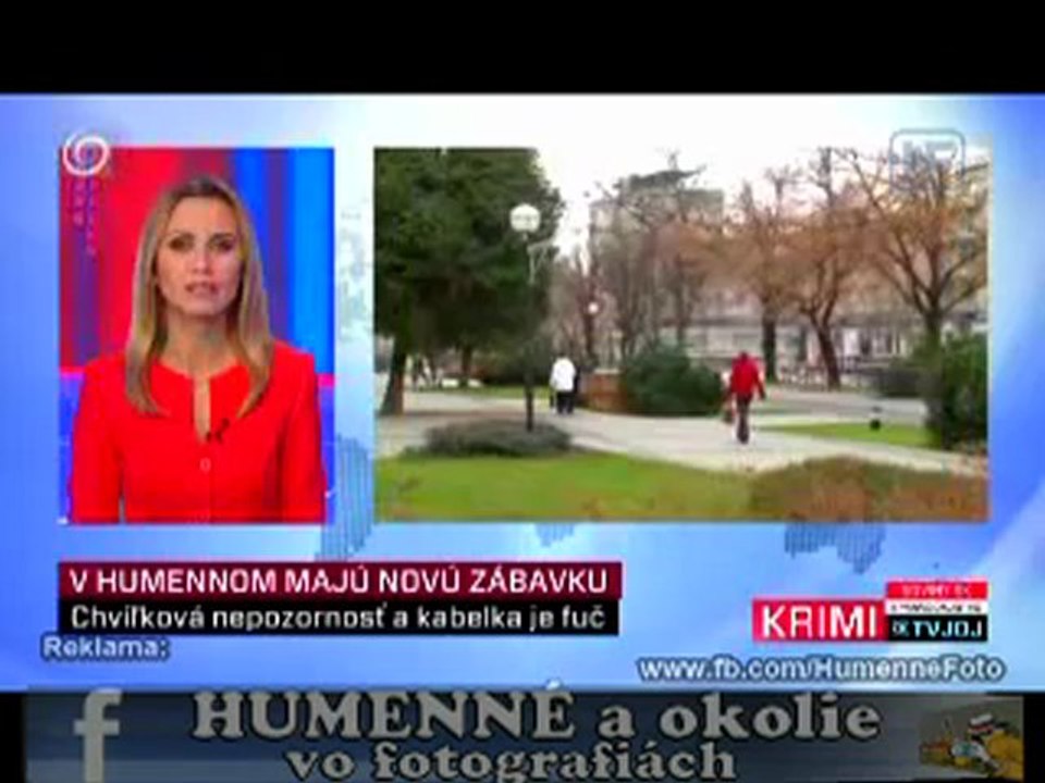 In Humenne city have a new fun.  V Humennom majú novú zábavku.