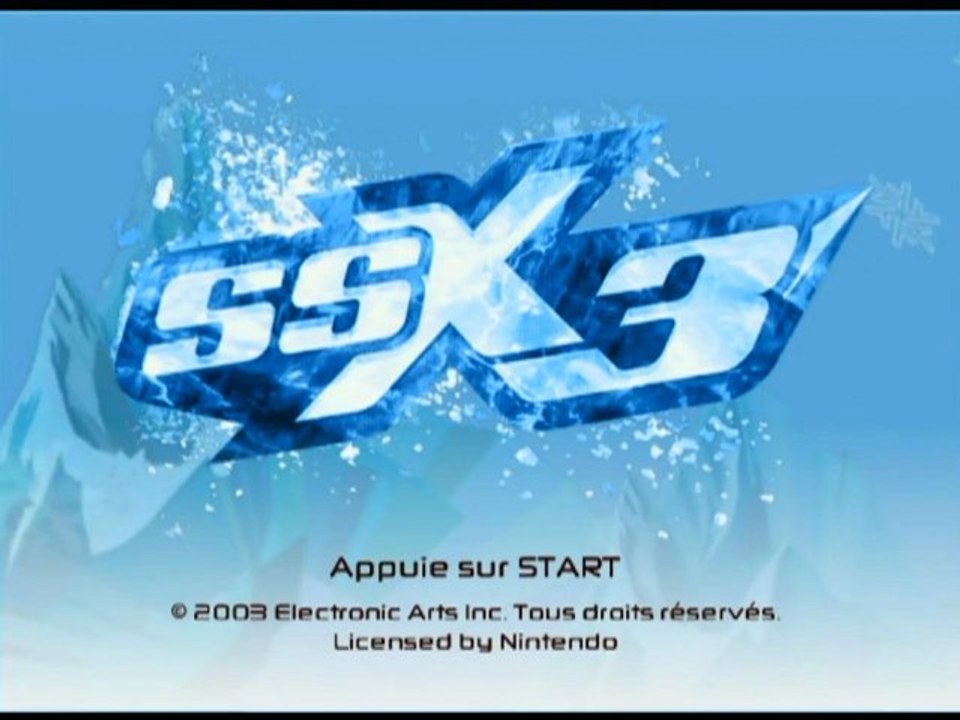 SSX 3 < 01 > De la bonne musique et de la poudreuse