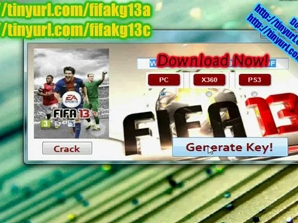 FIFA 13 KeyGen Crack - FREE Download , Télécharger gratuitement