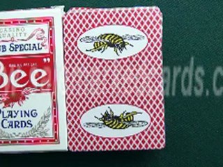 INFRARED MARKED CARDS-Bee-Playing-Cards-blue-3