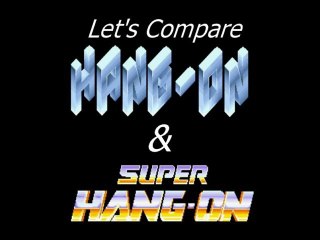 Retro Arcade Showdown: Hang On vs. Super Hang On 🚗