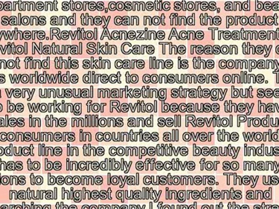 Where to Buy Products Revitol Skin Care
