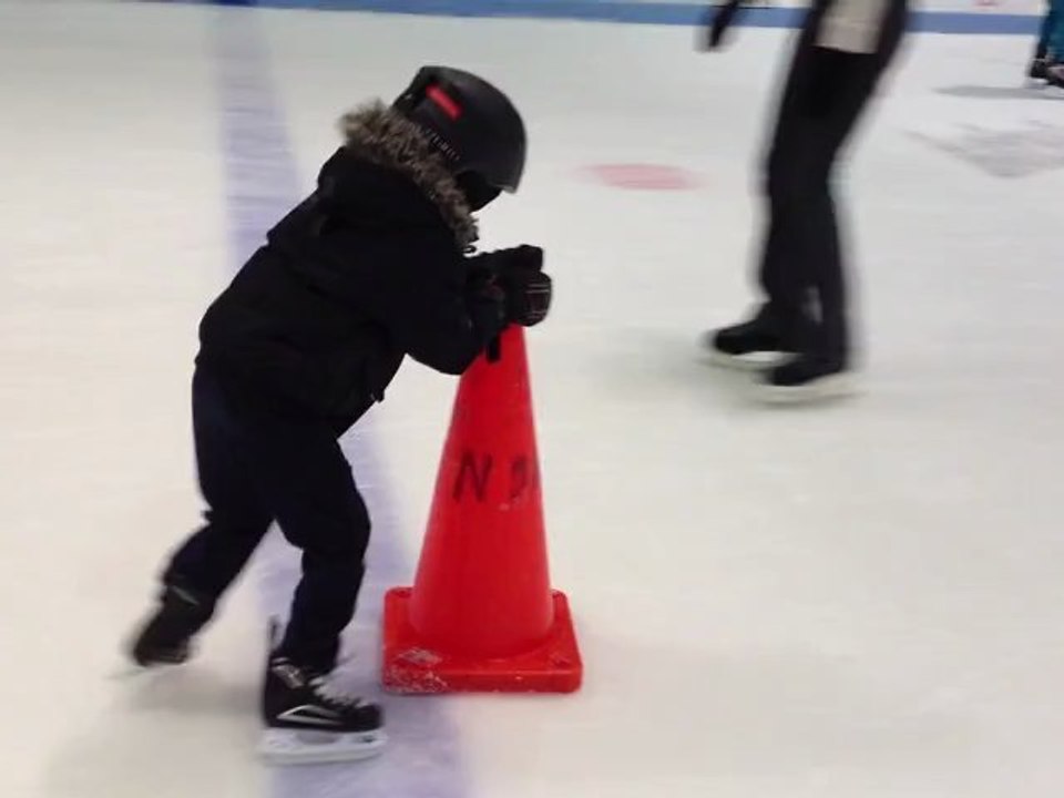 Première sortie patins