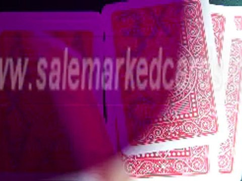 INFRARED MARKED CARDS-Copag Texas Holdem-red