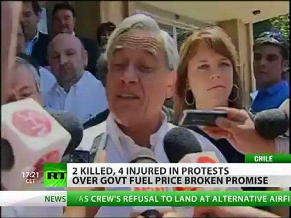 Riots rage in Chile as gas price hike fuels flames of anger