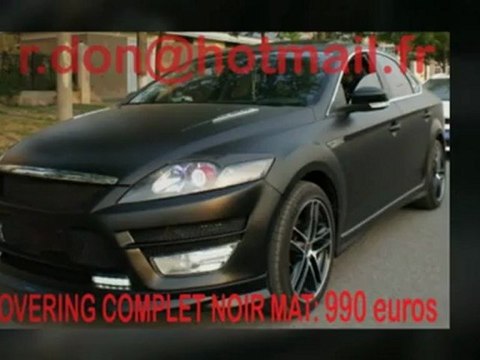 Ford Mondeo, Ford Mondeo, essai video Ford Mondeo, Ford Mondeo covering, Ford Mondeo peinture noir mat