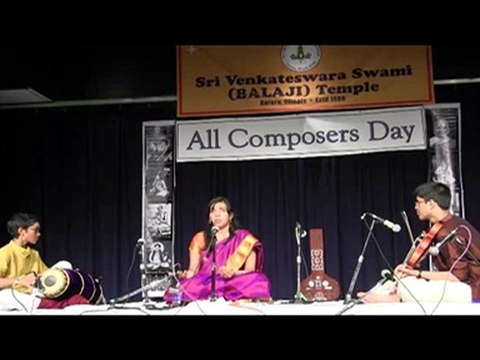 SRI VENKATESWARASWAMY TEMPLE: ACD MUSIC FESTIVAL: NAMRATA RAJAGOPAL ENAKKU INNUM ENNA VENDUM..