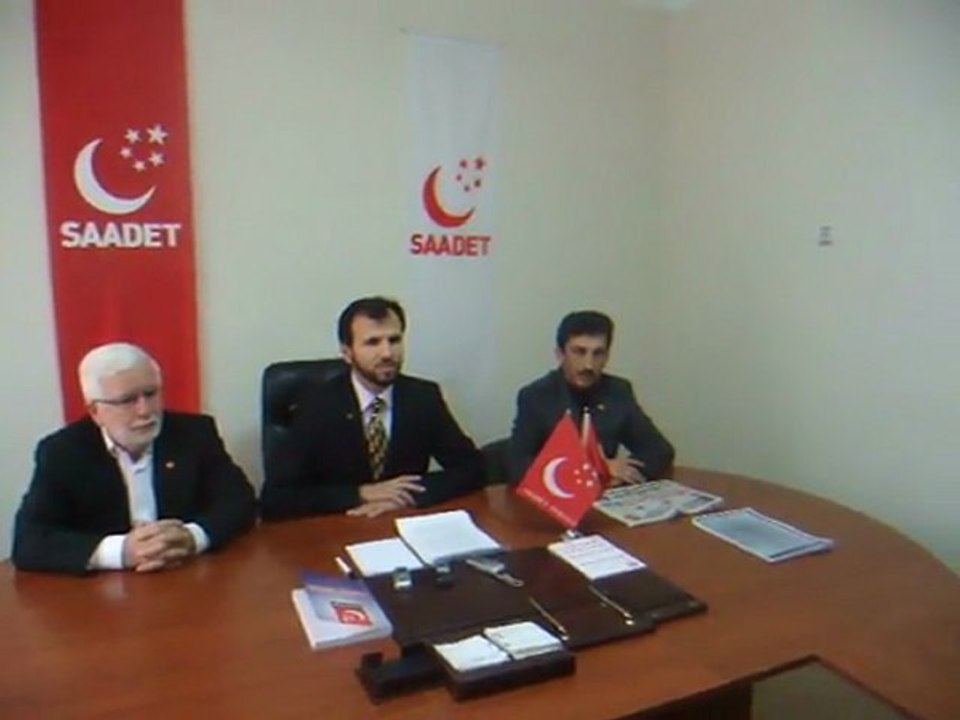 Saadet Partisi'nden AKP'li vekilin Erbakan Hocamıza attığı iftiralarına cevap