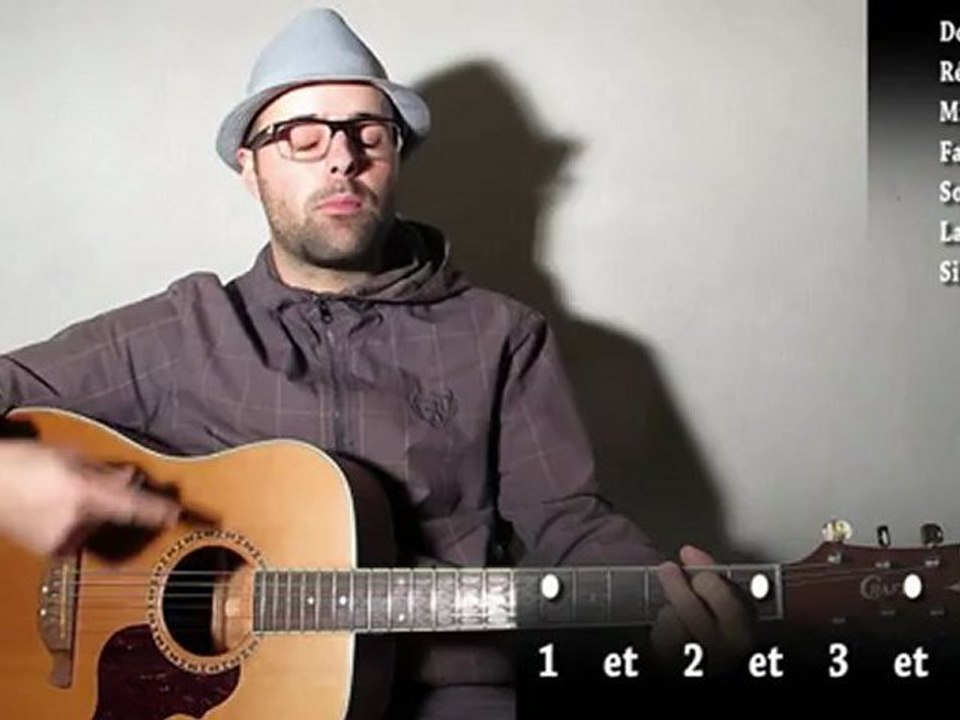 Les arpèges au plectre (arpège 04) avec zamzam