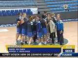 26 Kasım 2012 Fenerbahçe Kadın Basketbol Takımı Kosice Maçı Hazırlıklarına Başladı