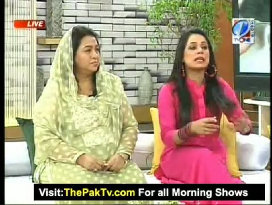 Muskurati Morning With Faisal Quresh By TV ONE - 27th November 2012 - Part 2