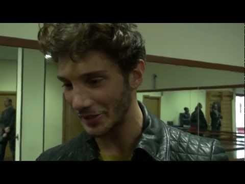 Aversa (CE) - Stefano De Martino, stage all'Accademia Normanna (24.11.12)